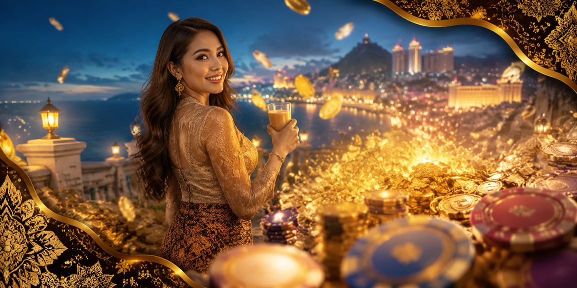 Pertaruhan kasino bercorak batik di Genting Highlands
